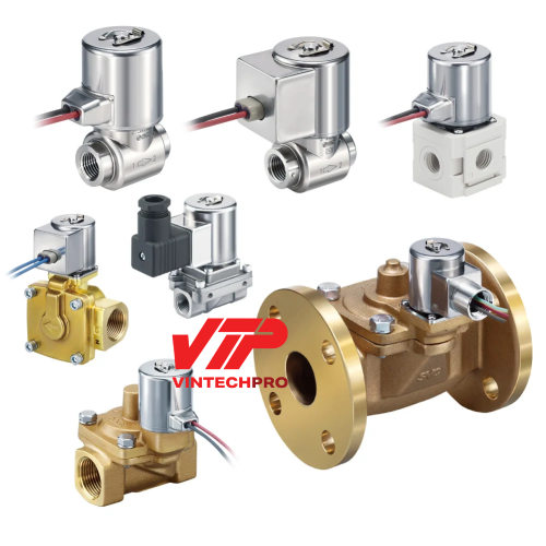 Van Điện Từ 2 Cổng Dòng JSX - Thiết Bị Khí Nén SMC Van Điện Từ 2 Cổng Dòng JSX - Thiết Bị Khí Nén SMC